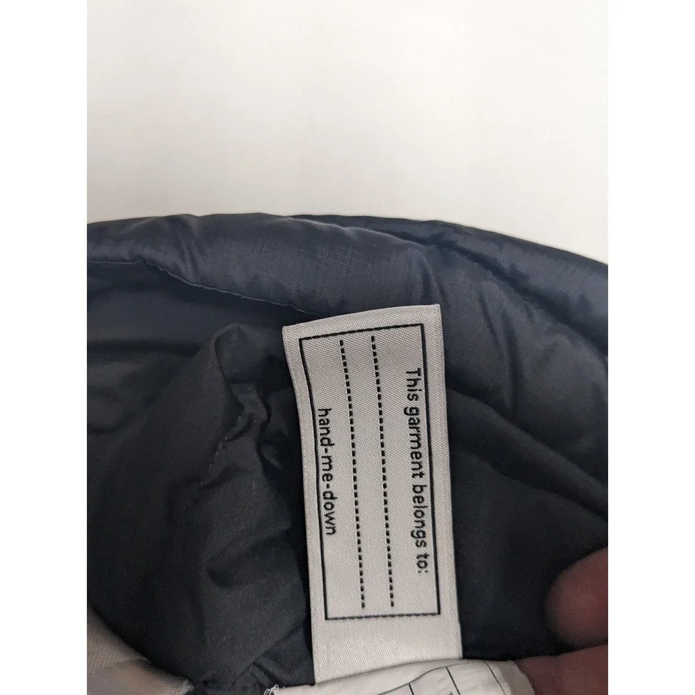 Patagonia Kids Down Sweater Jacket Black Size L 12 Recycled Puffer Full Zip